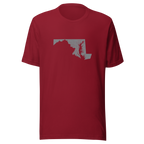 Maryland State Distressed Design Unisex T-Shirt Bella Canvas Old Line State Tee