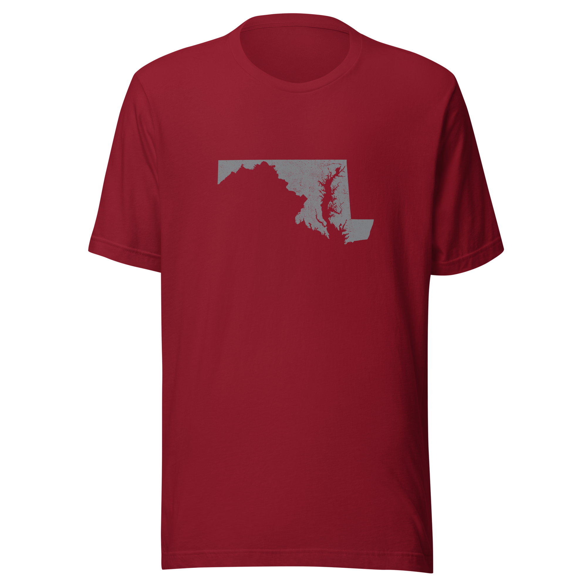 Maryland State Distressed Design Unisex T-Shirt Bella Canvas Old Line State Tee