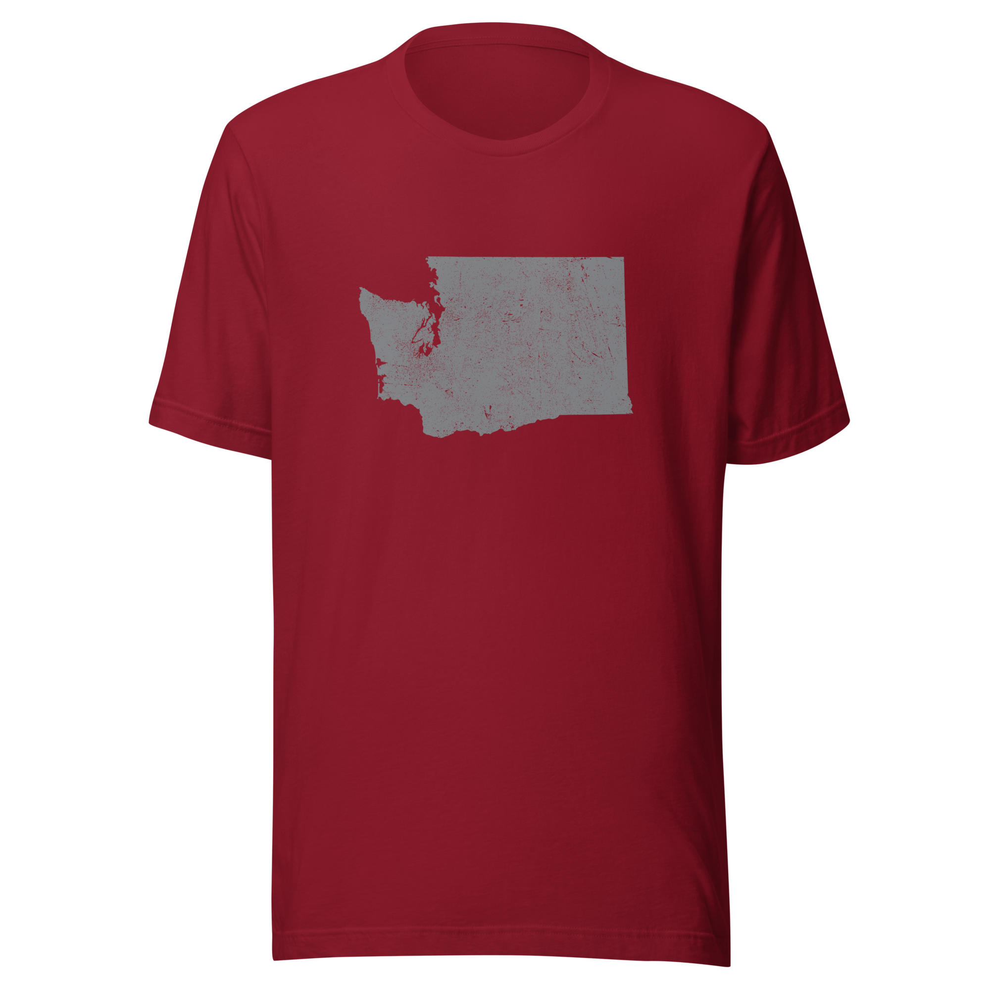 Washington State Distressed Design Unisex T-Shirt Bella Canvas Evergreen State Tee