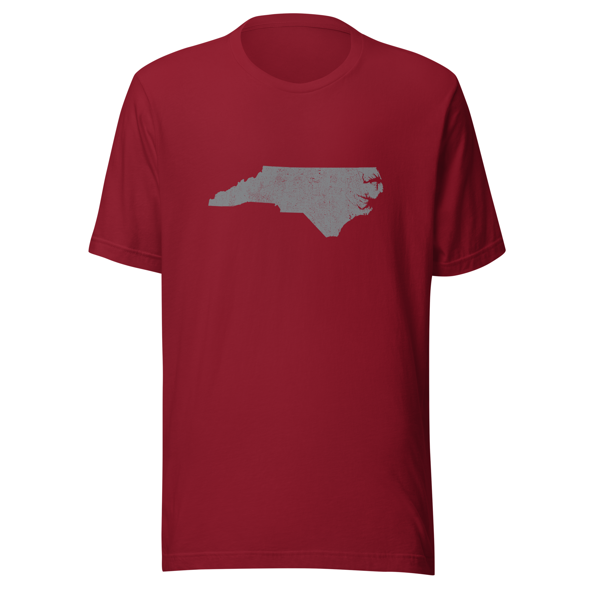 North Carolina State Distressed Design Unisex T-Shirt Bella Canvas Tar Heel State Tee