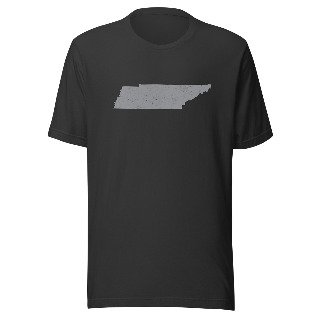 Tennessee State Distressed Design Unisex T-Shirt Bella Canvas Volunteer State Tee