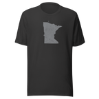 Minnesota State Distressed Design Unisex T-Shirt Bella Canvas North Star State Tee