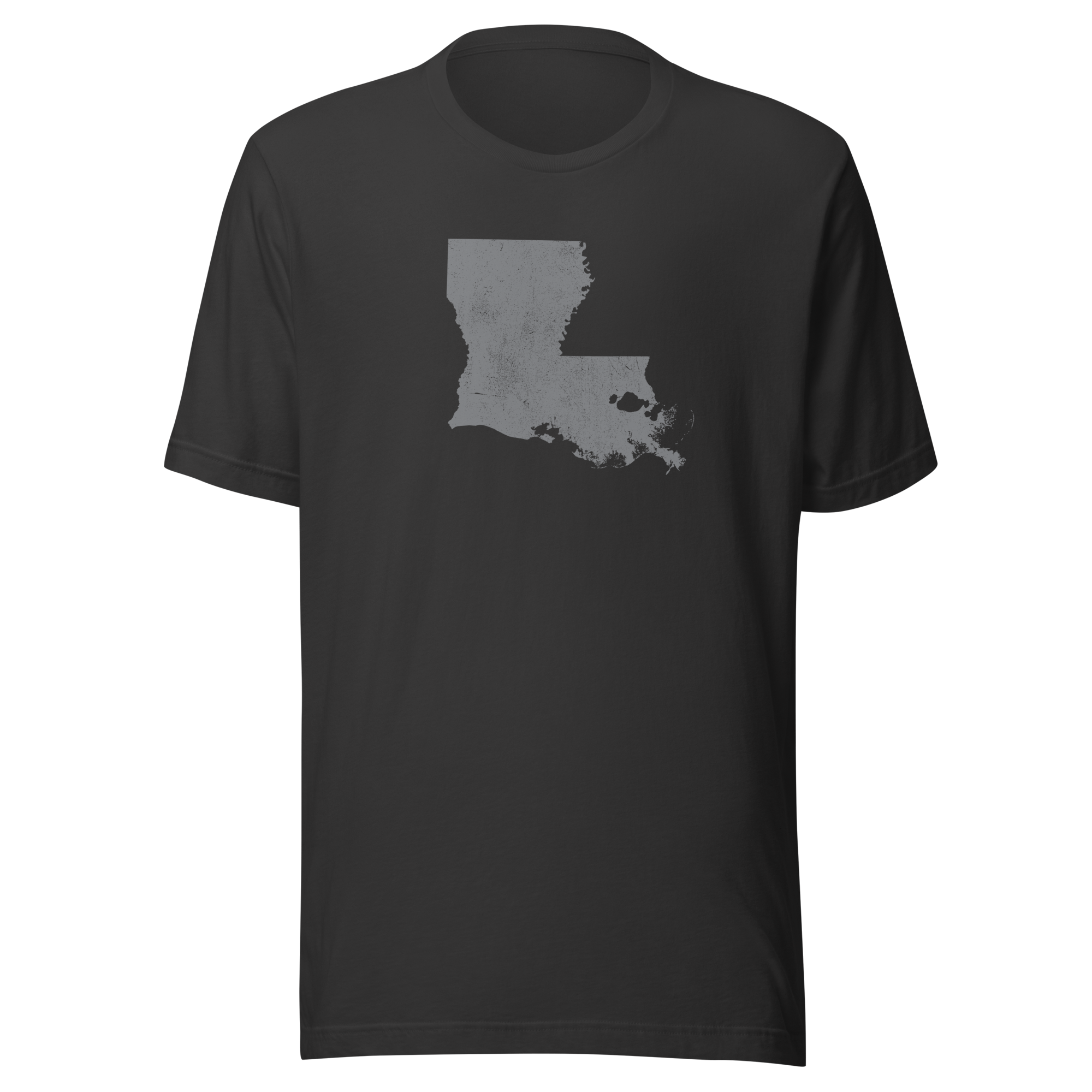 Louisiana State Distressed Design Unisex T-Shirt Bella Canvas Pelican State Tee