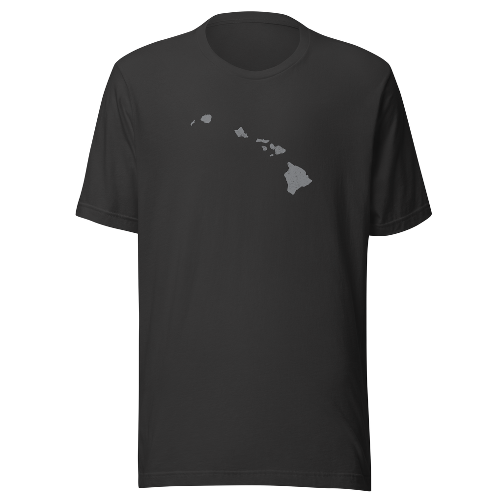 Hawaii State Distressed Design Unisex T-Shirt Bella Canvas Aloha State Tee