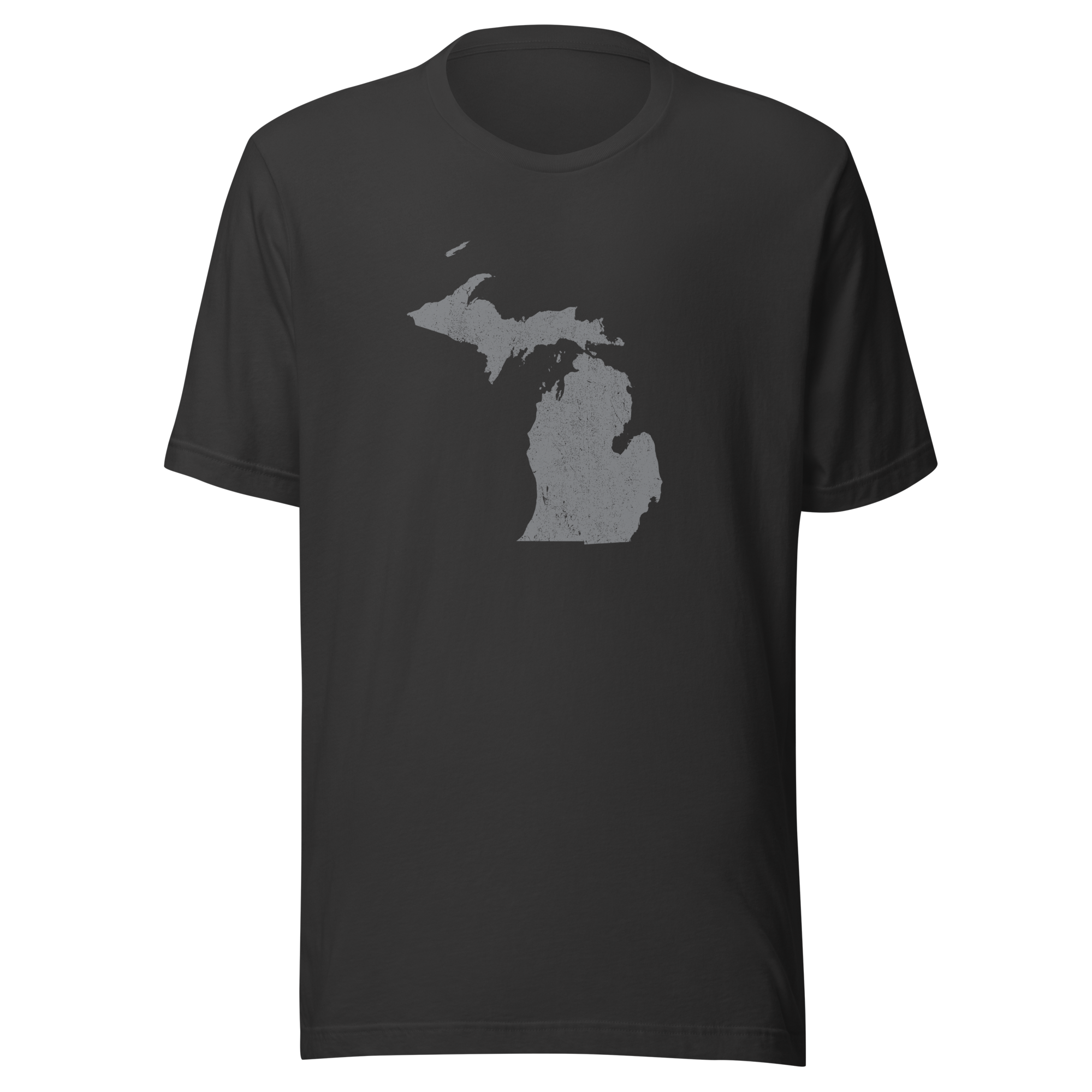 Michigan State Distressed Design Unisex T-Shirt Bella Canvas Great Lakes State Tee