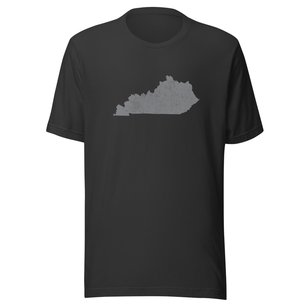 Kentucky State Distressed Design Unisex T-Shirt Bella Canvas Bluegrass State Tee