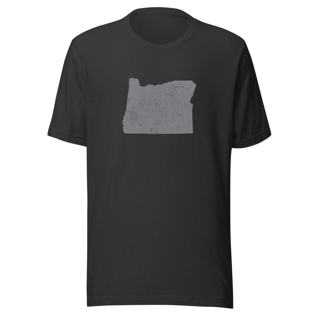 Oregon State Distressed Design Unisex T-Shirt Bella Canvas Beaver State Tee