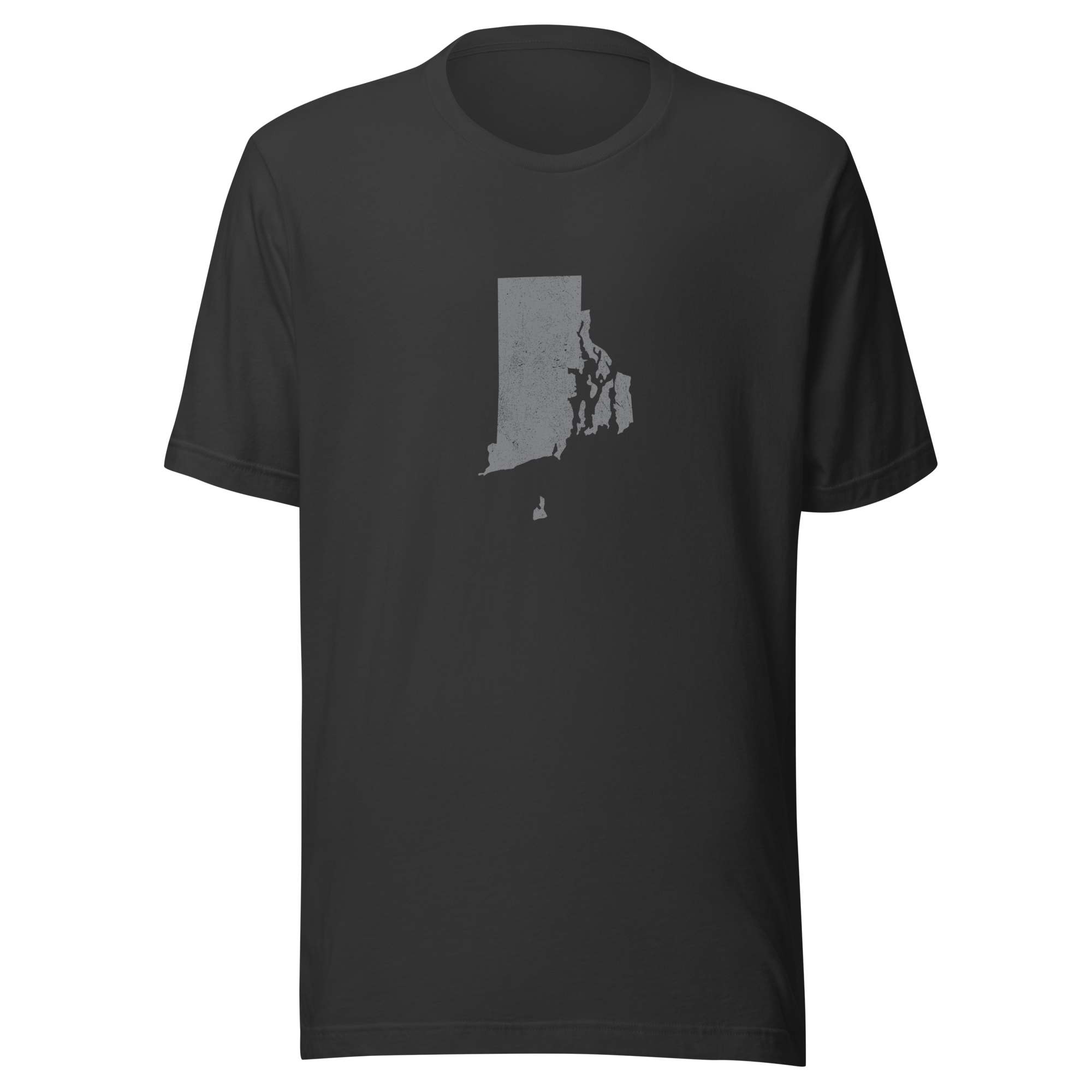 Rhode Island State Distressed Design Unisex T-Shirt Bella Canvas Ocean State Tee