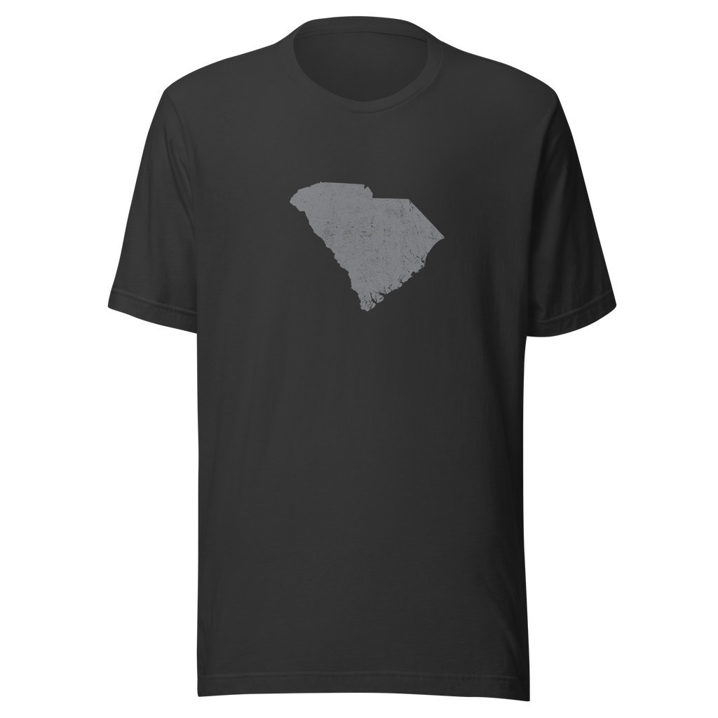 South Carolina State Distressed Design Unisex T-Shirt Bella Canvas Palmetto State Tee