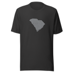 South Carolina State Distressed Design Unisex T-Shirt Bella Canvas Palmetto State Tee