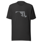 Maryland State Distressed Design Unisex T-Shirt Bella Canvas Old Line State Tee