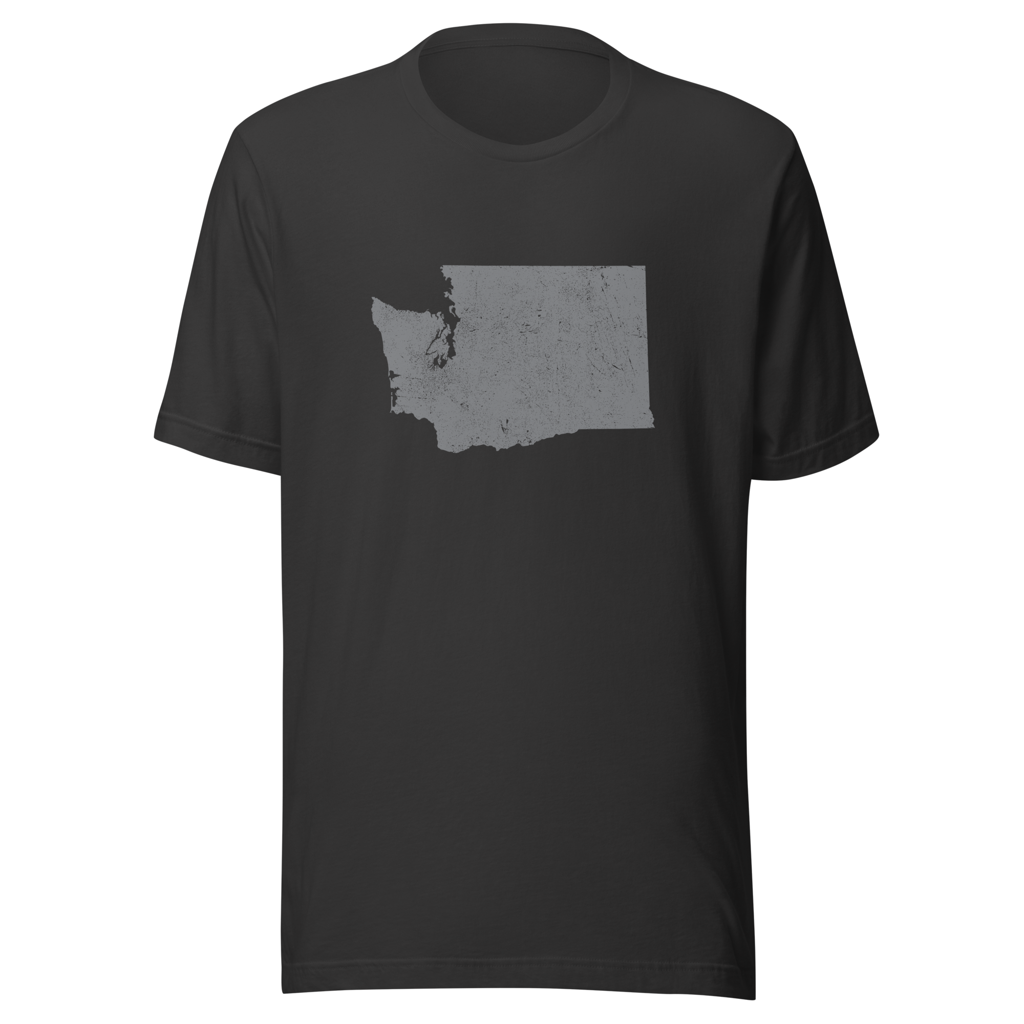 Washington State Distressed Design Unisex T-Shirt Bella Canvas Evergreen State Tee