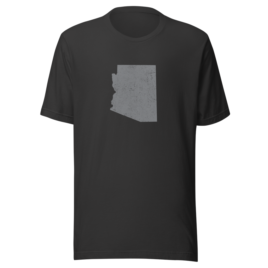 Arizona State Distressed Design Unisex T-Shirt Bella Canvas Grand Canyon State Tee