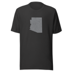 Arizona State Distressed Design Unisex T-Shirt Bella Canvas Grand Canyon State Tee