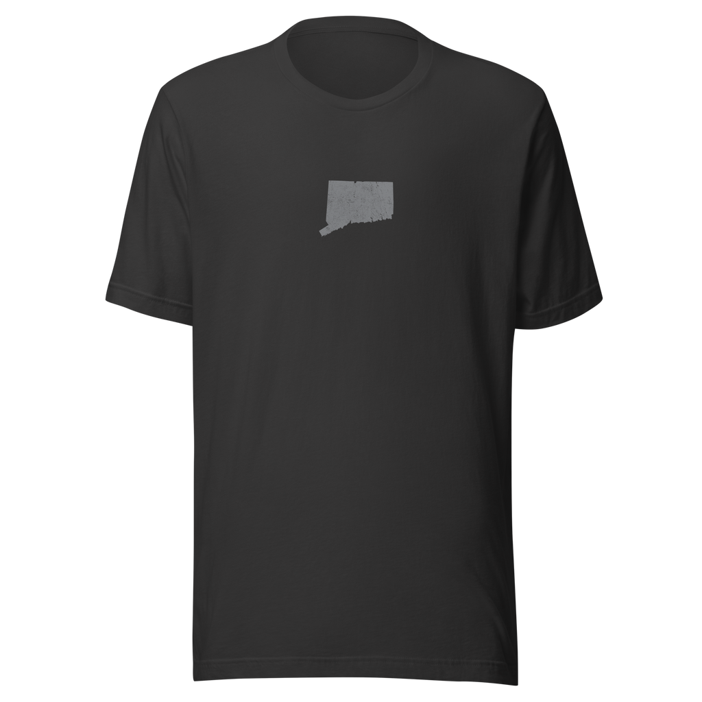 Connecticut State Distressed Design Unisex T-Shirt Bella Canvas Constitution State Tee