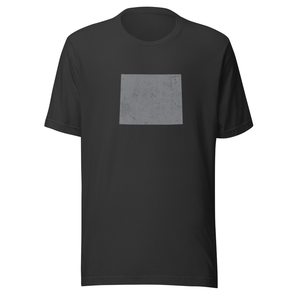 Wyoming State Distressed Design Unisex T-Shirt Bella Canvas Cowboy State Tee