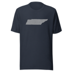 Tennessee State Distressed Design Unisex T-Shirt Bella Canvas Volunteer State Tee