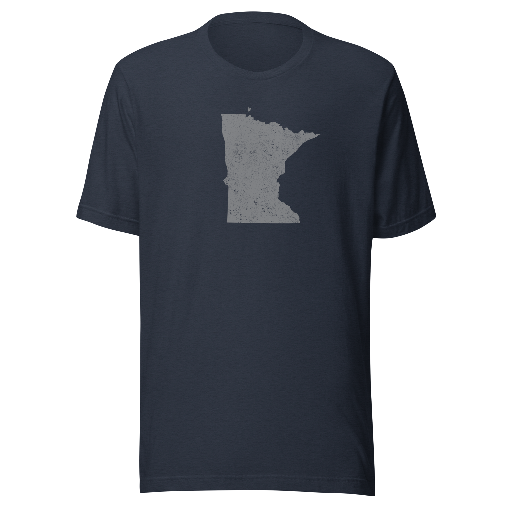 Minnesota State Distressed Design Unisex T-Shirt Bella Canvas North Star State Tee