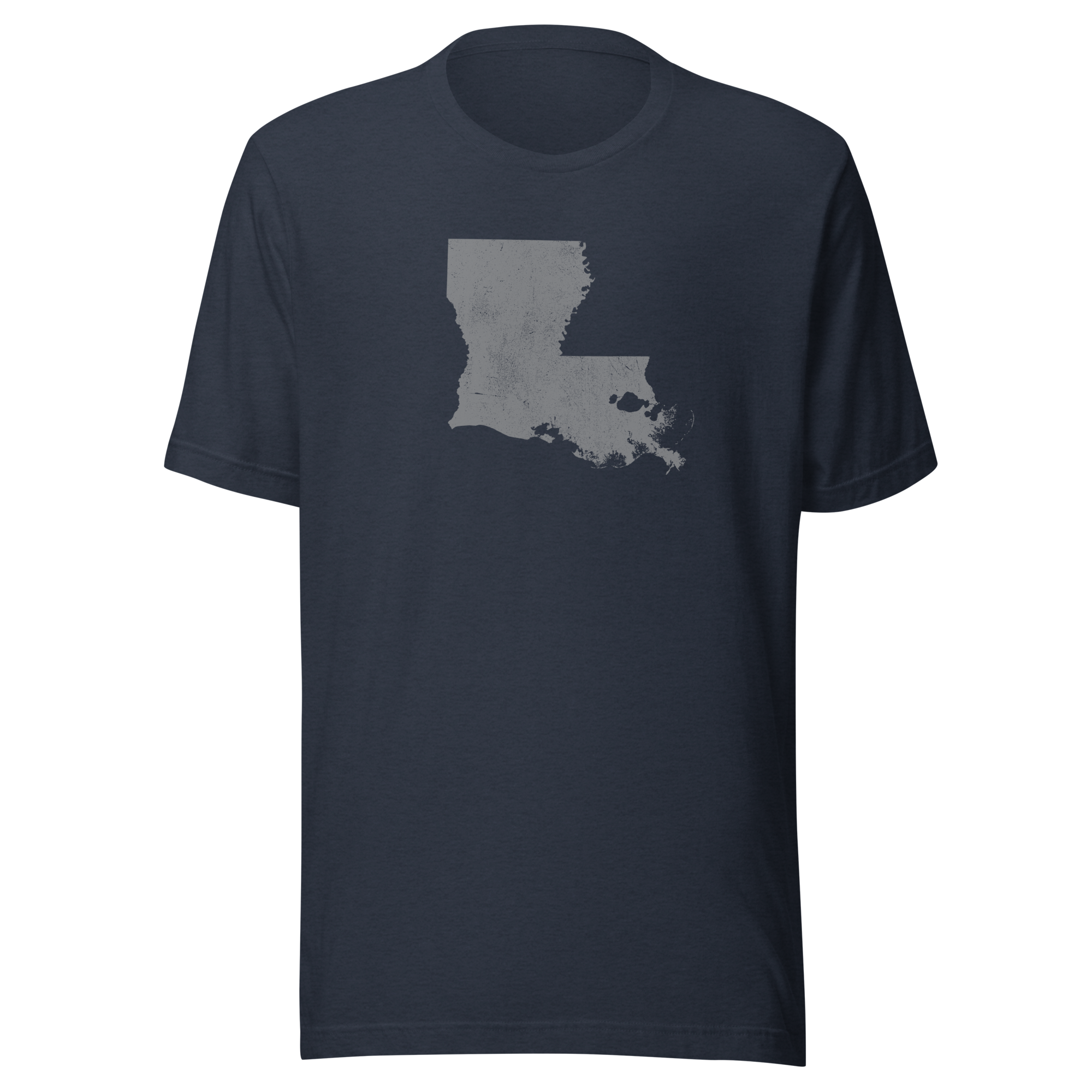 Louisiana State Distressed Design Unisex T-Shirt Bella Canvas Pelican State Tee