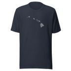 Hawaii State Distressed Design Unisex T-Shirt Bella Canvas Aloha State Tee