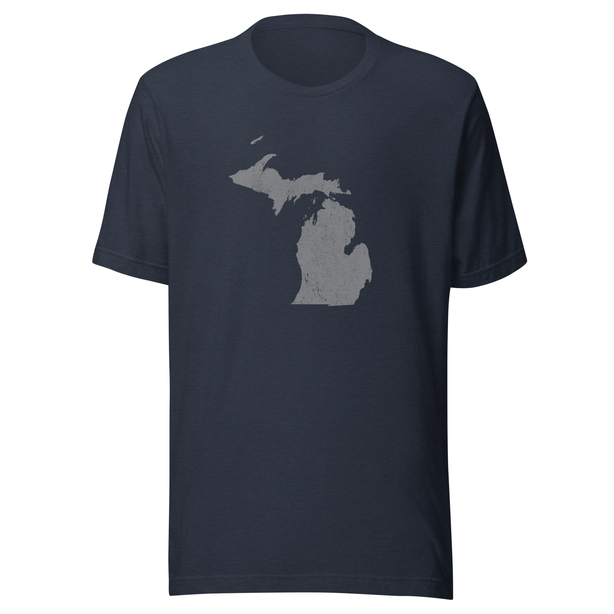 Michigan State Distressed Design Unisex T-Shirt Bella Canvas Great Lakes State Tee