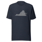 Virginia State Distressed Design Unisex T-Shirt Bella Canvas Old Dominion Tee