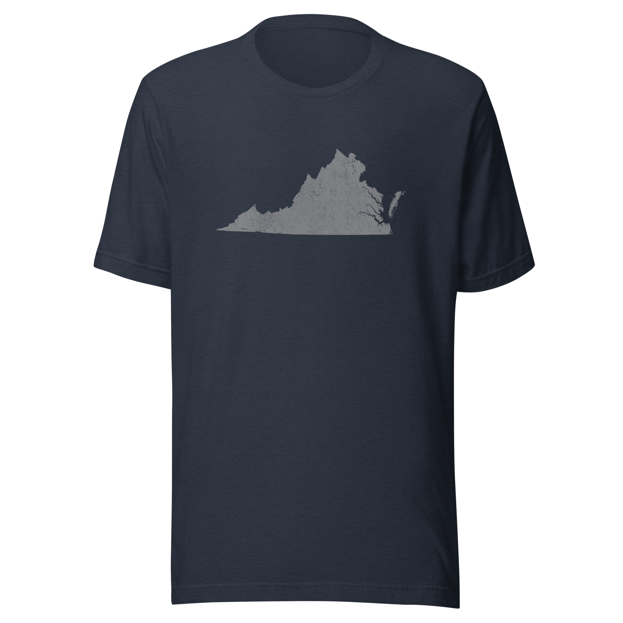 Virginia State Distressed Design Unisex T-Shirt Bella Canvas Old Dominion Tee
