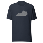 Kentucky State Distressed Design Unisex T-Shirt Bella Canvas Bluegrass State Tee