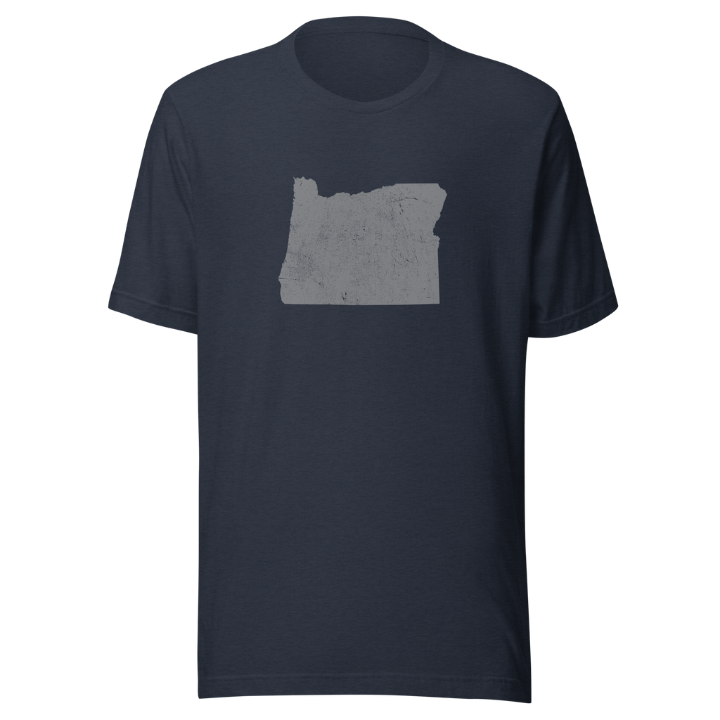 Oregon State Distressed Design Unisex T-Shirt Bella Canvas Beaver State Tee