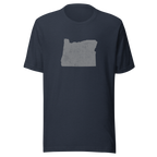 Oregon State Distressed Design Unisex T-Shirt Bella Canvas Beaver State Tee