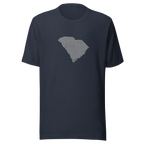 South Carolina State Distressed Design Unisex T-Shirt Bella Canvas Palmetto State Tee