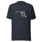 Maryland State Distressed Design Unisex T-Shirt Bella Canvas Old Line State Tee