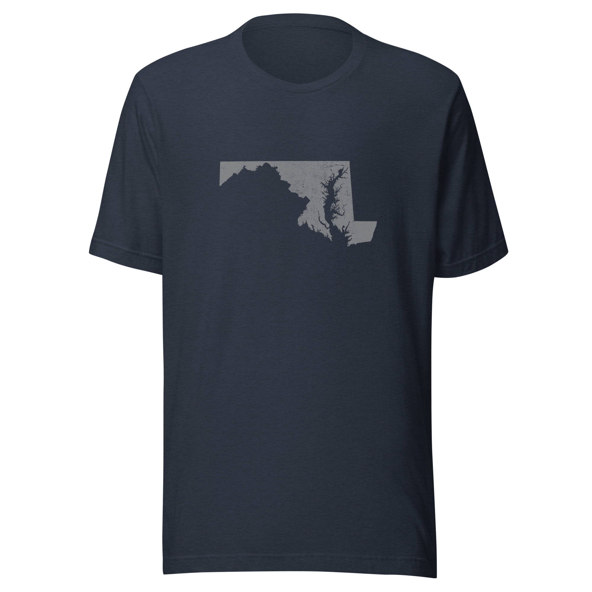 Maryland State Distressed Design Unisex T-Shirt Bella Canvas Old Line State Tee
