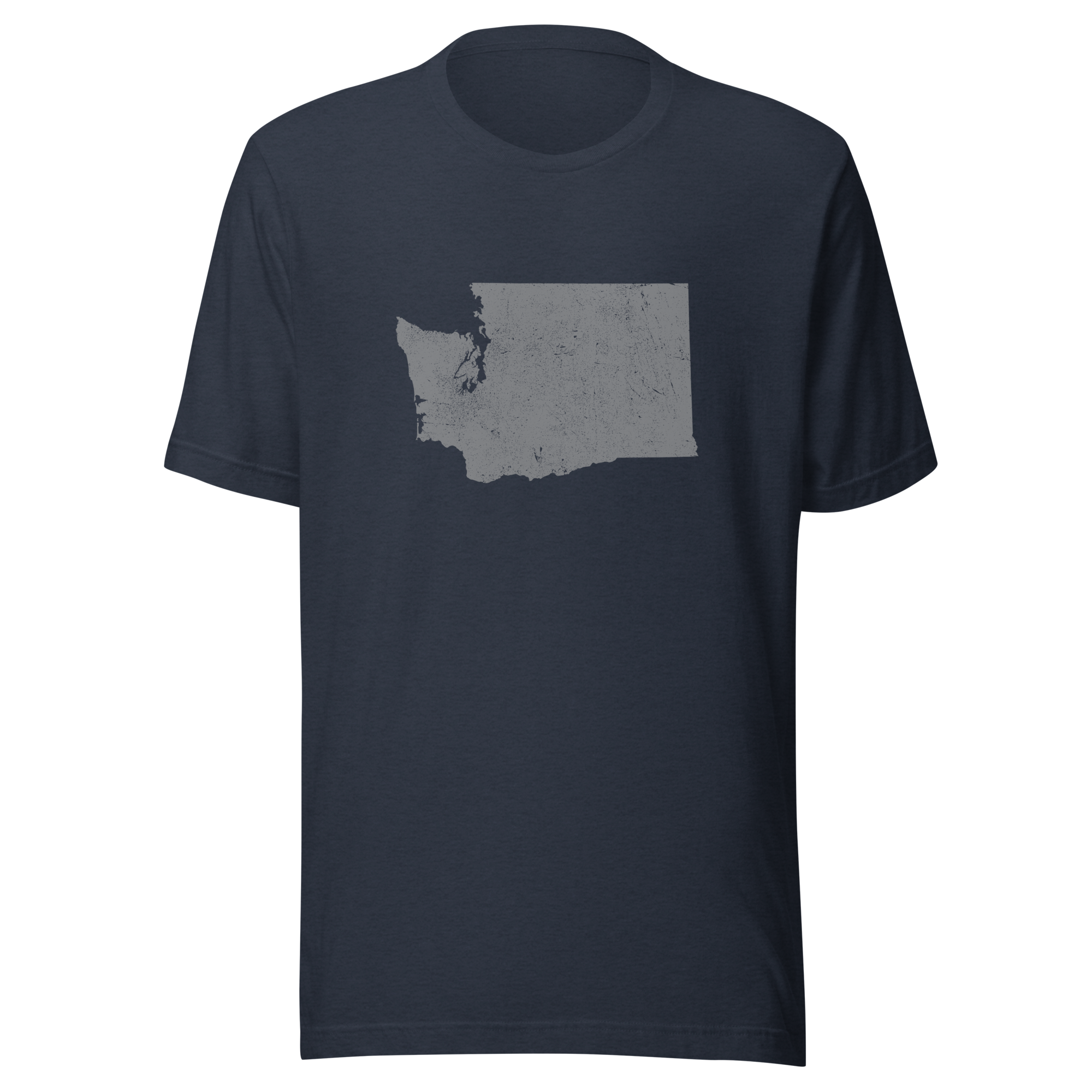 Washington State Distressed Design Unisex T-Shirt Bella Canvas Evergreen State Tee