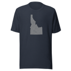 Idaho State Distressed Design Unisex T-Shirt Bella Canvas Gem State Tee