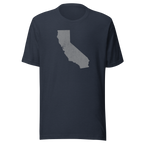California State Distressed Design Unisex T-Shirt Bella Canvas Golden State Tee