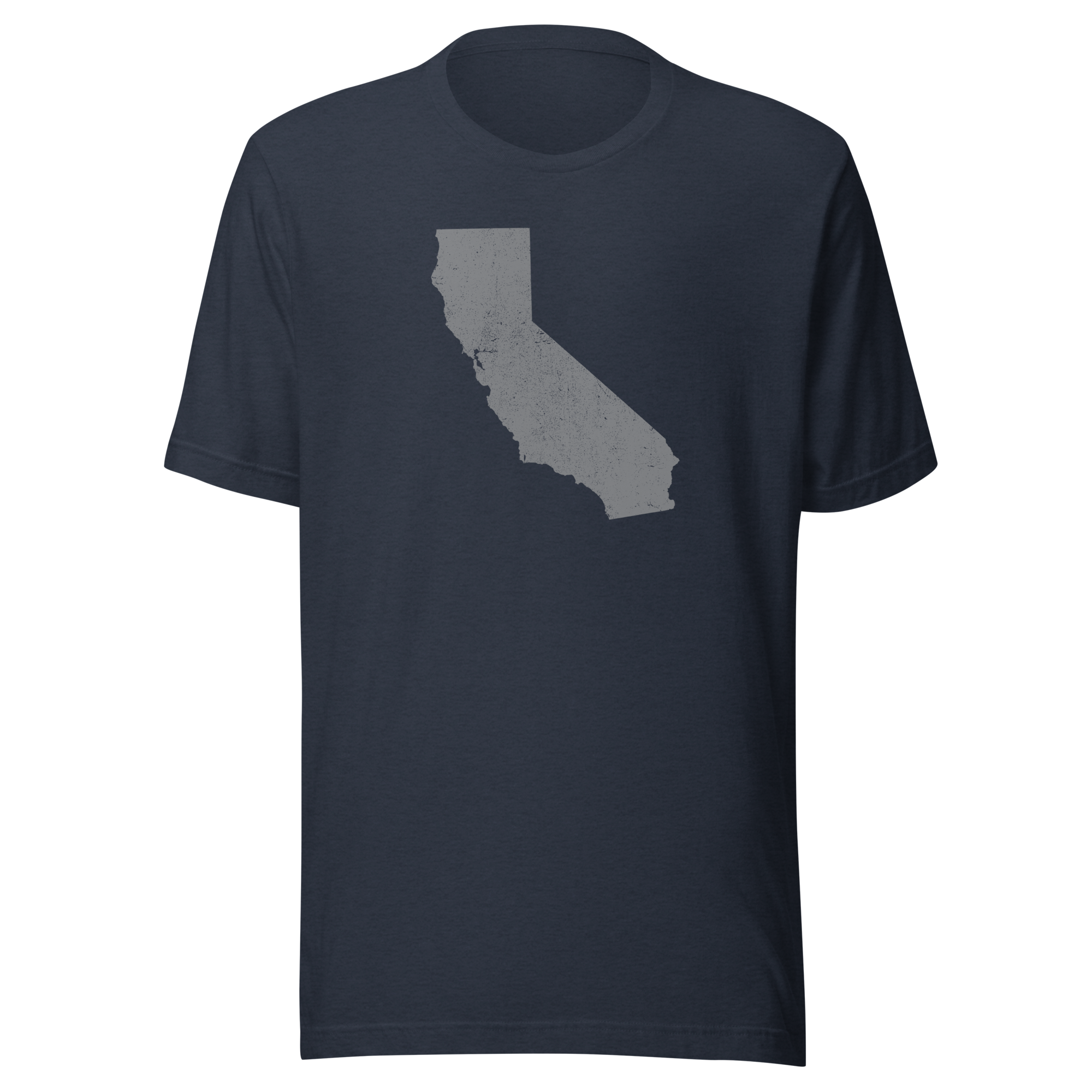 California State Distressed Design Unisex T-Shirt Bella Canvas Golden State Tee