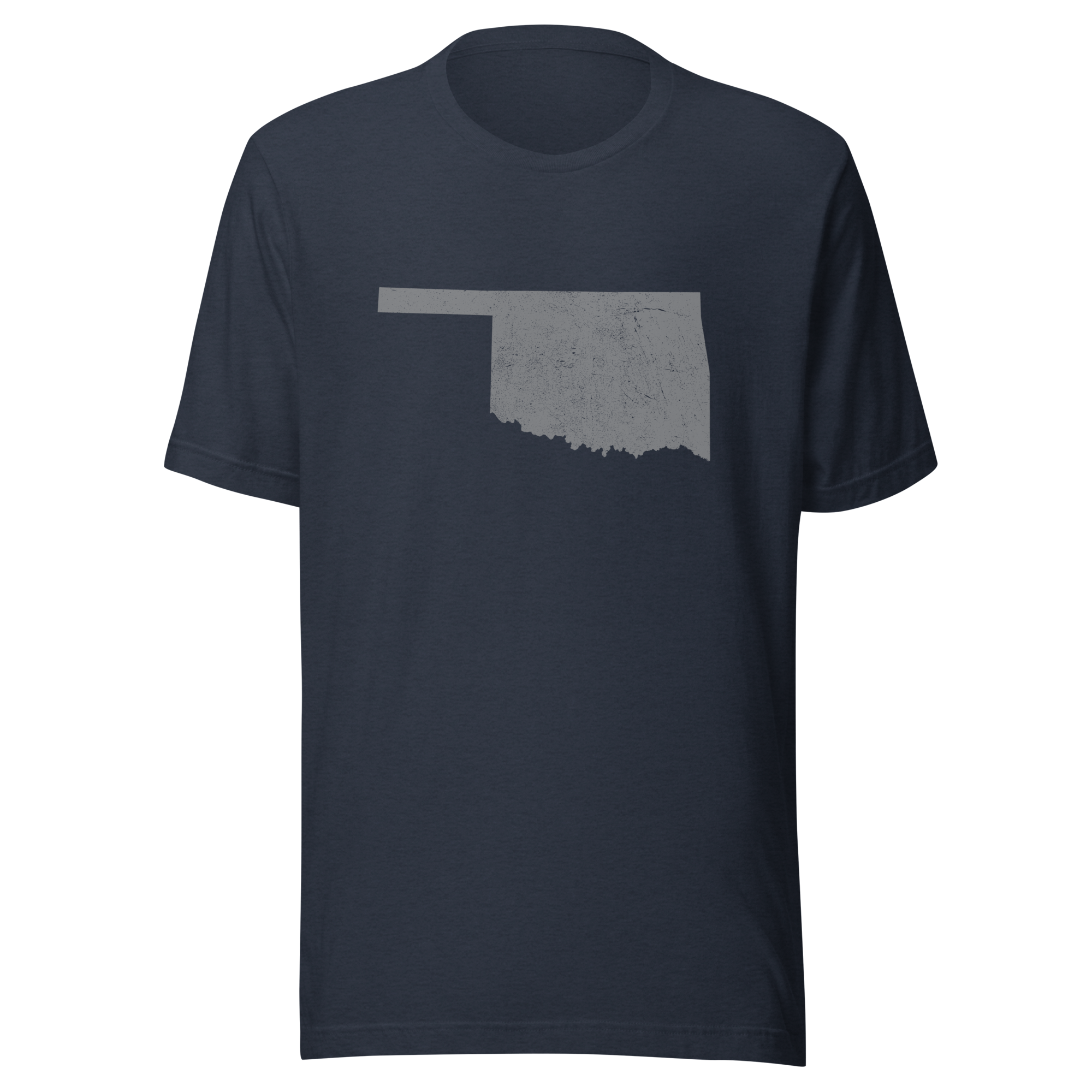 Oklahoma State Distressed Design Unisex T-Shirt Bella Canvas Sooner State Tee