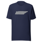 Tennessee State Distressed Design Unisex T-Shirt Bella Canvas Volunteer State Tee