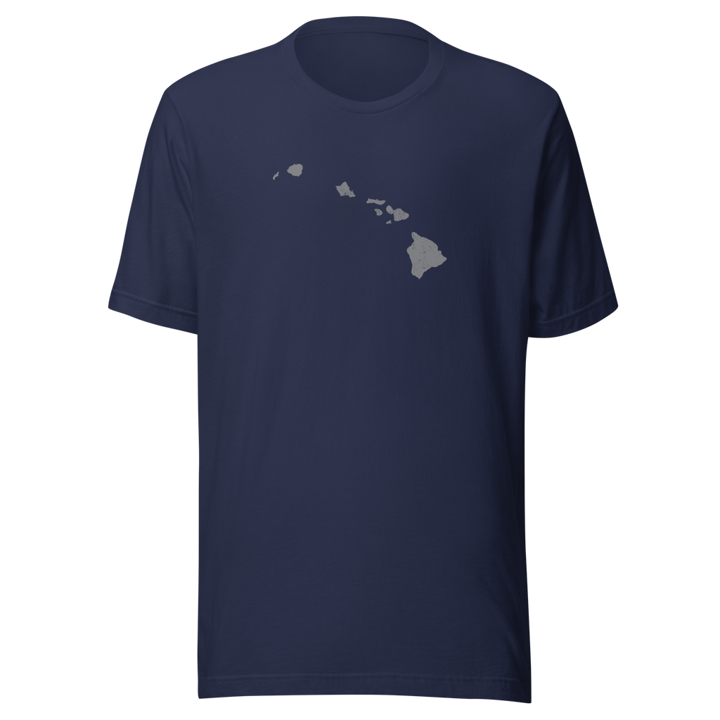 Hawaii State Distressed Design Unisex T-Shirt Bella Canvas Aloha State Tee