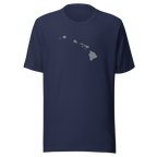 Hawaii State Distressed Design Unisex T-Shirt Bella Canvas Aloha State Tee