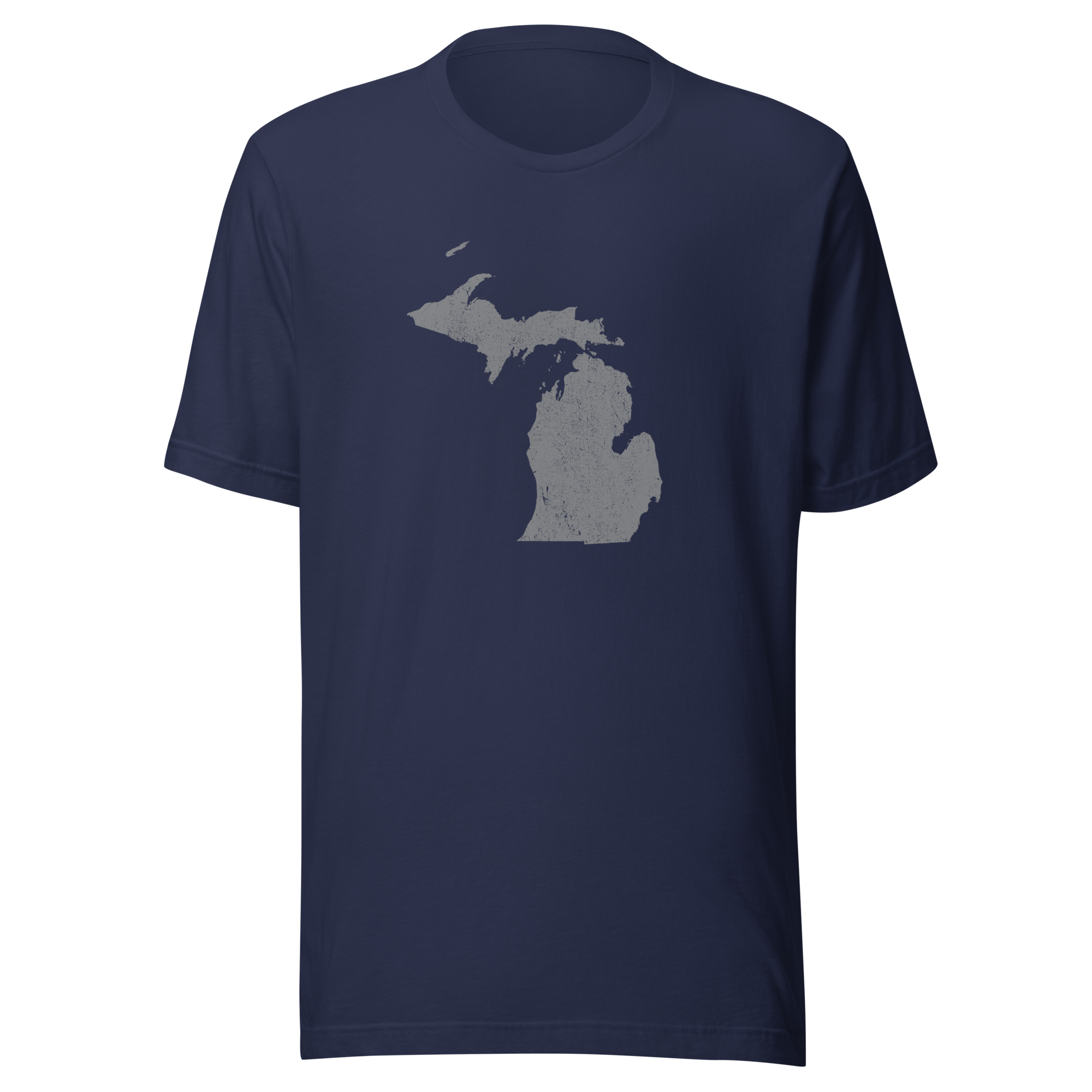 Michigan State Distressed Design Unisex T-Shirt Bella Canvas Great Lakes State Tee