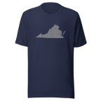 Virginia State Distressed Design Unisex T-Shirt Bella Canvas Old Dominion Tee