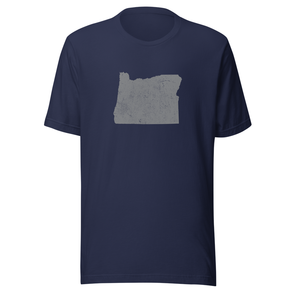 Oregon State Distressed Design Unisex T-Shirt Bella Canvas Beaver State Tee