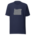 Oregon State Distressed Design Unisex T-Shirt Bella Canvas Beaver State Tee