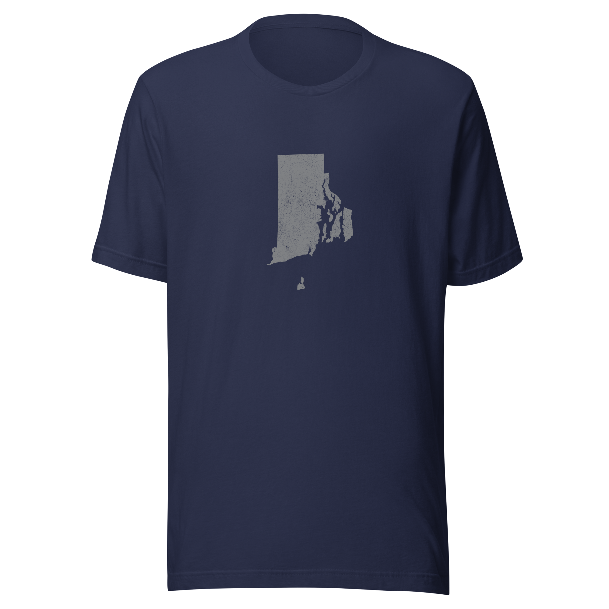 Rhode Island State Distressed Design Unisex T-Shirt Bella Canvas Ocean State Tee