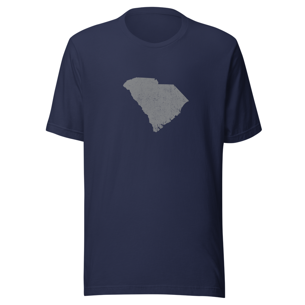 South Carolina State Distressed Design Unisex T-Shirt Bella Canvas Palmetto State Tee