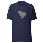 South Carolina State Distressed Design Unisex T-Shirt Bella Canvas Palmetto State Tee