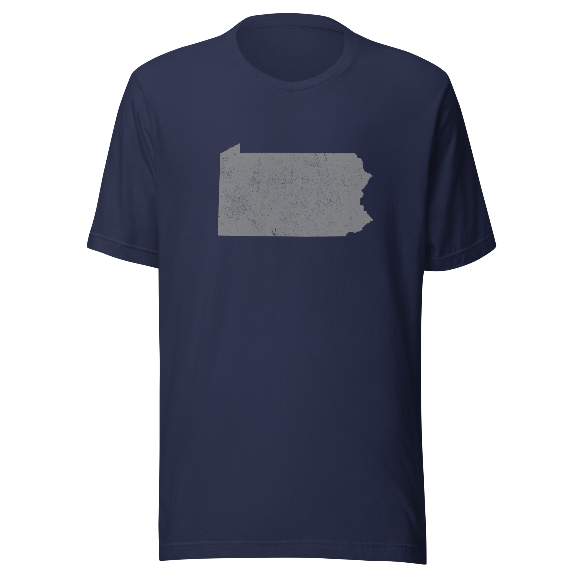 Pennsylvania State Distressed Design Unisex T-Shirt Bella Canvas Keystone State Tee