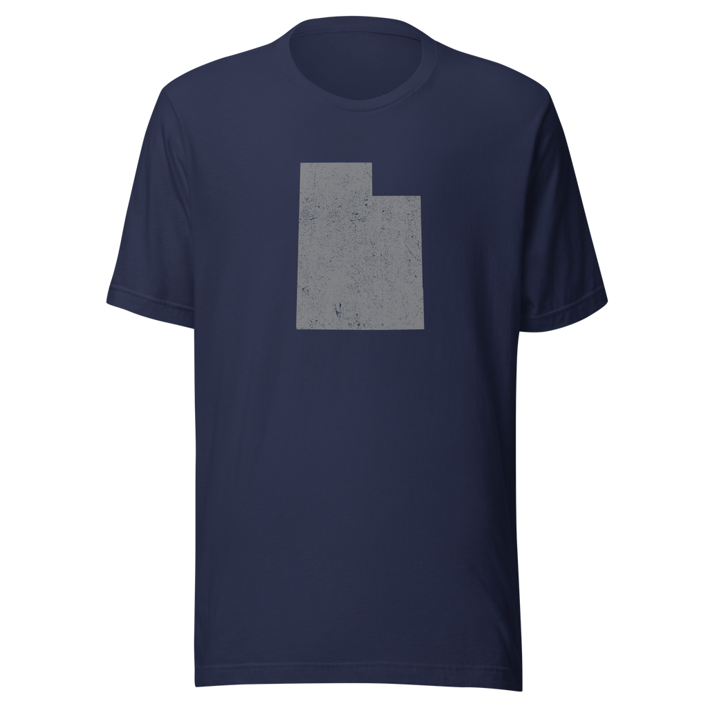 Utah State Distressed Design Unisex T-Shirt Bella Canvas Beehive State Tee